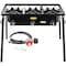 Concord Triple Burner Outdoor Stand Stove Cooker w/ Regulator Brewing Supply B-8745 - alternate 1